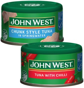 John-West-Tuna-95g-Selected-Varieties on sale