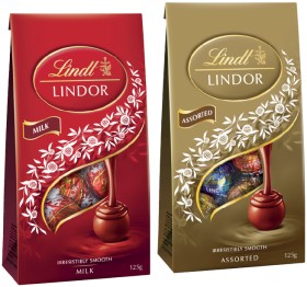 Lindt+Lindor+Chocolate+Bag+123%E2%80%91125g+Selected+Varieties