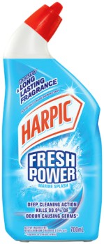 Harpic+Fresh+Power+Liquid+Toilet+Cleaner+700mL+Selected+Varieties