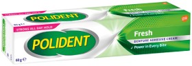 Polident+Denture+Adhesive+Cream+60g+Selected+Varieties