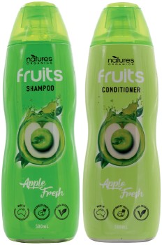 Natures-Organics-Fruits-Shampoo-or-Conditioner-500mL-Selected-Varieties on sale