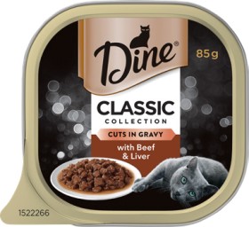 Dine-Wet-Cat-Food-85g-Selected-Varieties on sale