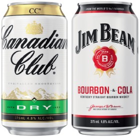 Canadian+Club+or+Jim+Beam+4.8%25+Varieties+10+Pack