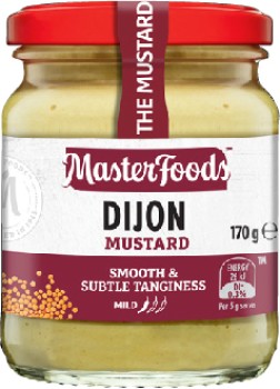 MasterFoods+Mustard+170%E2%80%91175g+or+Horseradish+Cream+175g+Selected+Varieties