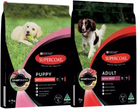 Supercoat-Smart-Blend-Dry-Dog-Food-67-7kg-Selected-Varieties on sale