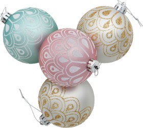 Jolly-Joy-Fairytale-Baubles-4-Pack on sale