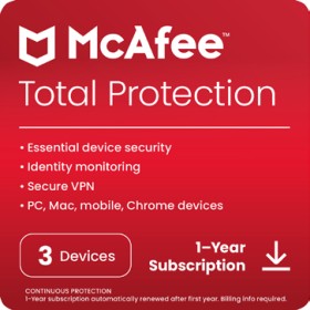 McAfee-Total-Protection-3-Device-1-Year-ESD on sale