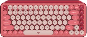 Logitech-POP-Keys-Wireless-Keyboard-Heartbreaker-Rose on sale