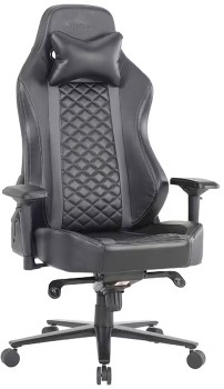 Typhoon-Prime-BlackGrey-PU-Leather-Gaming-Chair on sale