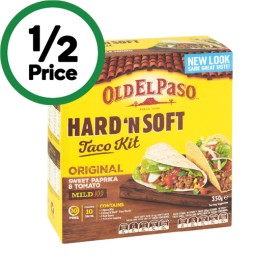 Old-El-Paso-Premium-Kits-295-418g on sale