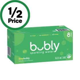 Bubly+Sparkling+Water+No+Sugar+8+x+375ml