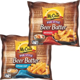 McCain+Beer+Batter+Chips+or+Wedges+750g