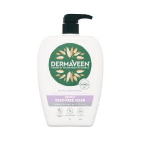 Dermaveen+Extra+Hydration+Gentle+Soap+Free+Wash+1+Litre