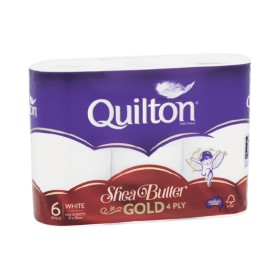 Quilton+King+Size%2C+Coconut+Oil+or+Shea+Butter+Toilet+Tissue+Pk+6