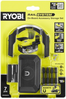 Ryobi+7%E2%80%91Piece+On%E2%80%91Board+Rail+Storage+Set