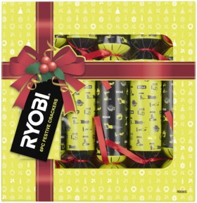 Ryobi+6%E2%80%91Piece+Festive+Crackers