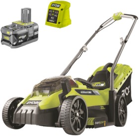 Ryobi+18V+One%2B+33cm+Lawn+Mower+4.0Ah+Kit