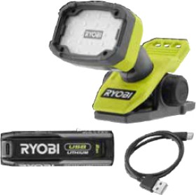 Ryobi-USB-Lithium-Magnetic-Clamp-Light-Kit on sale