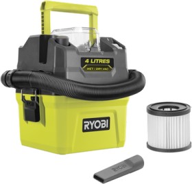 Ryobi-18V-One-4L-Wet-Dry-Compact-Vacuum-Tool-Only on sale