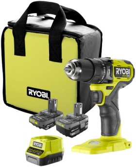 Ryobi+18V+One%2B+HP%26trade%3B+Brushless+Compact+Hammer+Drill+2.0%2F4.0Ah+Kit