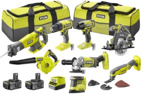 Ryobi+18V+One%2B+8%E2%80%91Piece+Kit