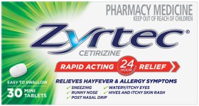 Zyrtec+Hayfever+%26amp%3B+Allergy+Relief+30+Mini+Tablets