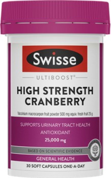 Swisse+Ultiboost+High+Strength+Cranberry+30+Capsules