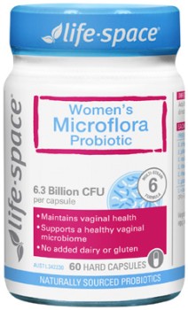 Life-Space+Women%26rsquo%3Bs+Microflora+Probiotic+60+Capsules