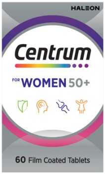 Centrum+Multivitamin+For+Women+50%2B+60+Tablets