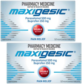 Maxigesic+Double+Action+Pain+Relief+12+Tablets