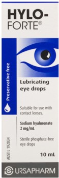 Hylo-Forte+Lubricating+Eye+Drops+0.2%25+10mL