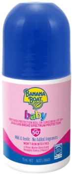 Banana+Boat+Baby+Sunscreen+SPF+50%2B+Roll+On+75mL