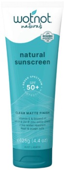 WotNot+Natural+Sunscreen+SPF+50%2B+125g