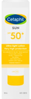 Cetaphil-Sun-Ultra-Light-Lotion-SPF-50-100mL on sale