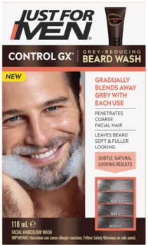 Just-For-Men-Control-GX-Beard-Wash-118mL on sale