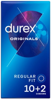 Durex+Regular+Condoms+10%2B2+Pack