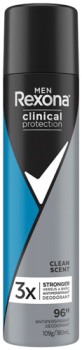 Rexona+Men+Clinical+Protection+Clean+Scent+Spray+180mL