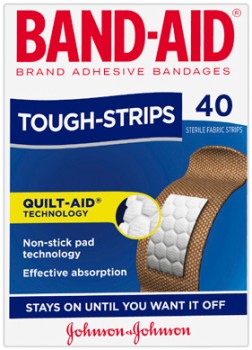 Band-Aid+Tough+Strips+Regular+40+Pack