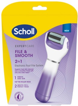 Scholl-ExpertCare-File-Smooth-2-in-1-Electronic-Foot-File-System on sale