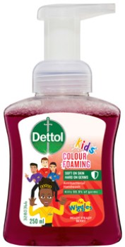 Dettol+Kids+Colour+Foaming+Hand+Wash+Berry+250mL