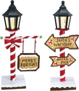 LED-Metal-Gingerbread-Table-Lamp-30cm on sale