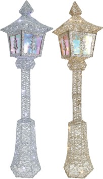 LED+Glitter+Lamp+Post+with+Sequins+70cm+Battery+Operated