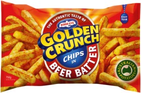 Birds-Eye-Golden-Crunch-Chips-or-Wedges-750g-Selected-Varieties on sale