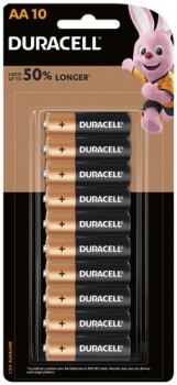 Duracell+Coppertop+Batteries+AA+10+Pack+or+AAA+8+Pack