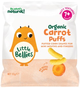 Little-Bellies-Organic-Puffs-12g-or-Softcorn-8g-Selected-Varieties on sale