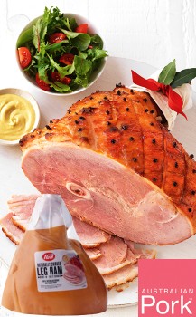 Australian-IGA-Half-Leg-Ham-Bone-In on sale