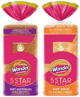 Wonder+Bread+5+Star+680g+Selected+Varieties