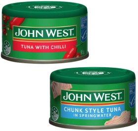 John+West+Tuna+95g+Selected+Varieties