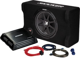 Kicker+Kick+Pack+12%26rdquo%3B+Comp+Downfiring+Sub+%26amp%3B+Matching+Amplifier