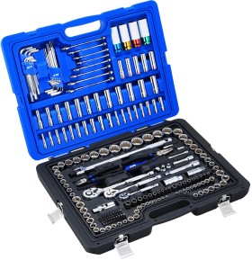 Garage+Tough+199+Piece+Portable+Automotive+Tool+Kit